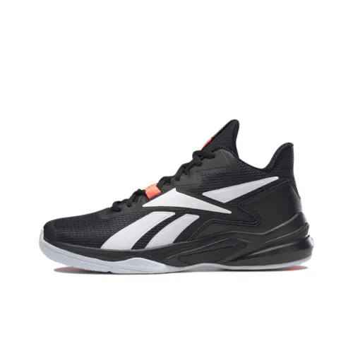 Reebok More Buckets Low Топ Винтажные баскетбольные кроссовки Мужской Черный белый