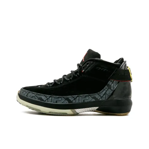 Jordan Air Jordan 22 OG Chicago PE MID Top Vintage Баскетбольные Кроссовки Мужские Черные