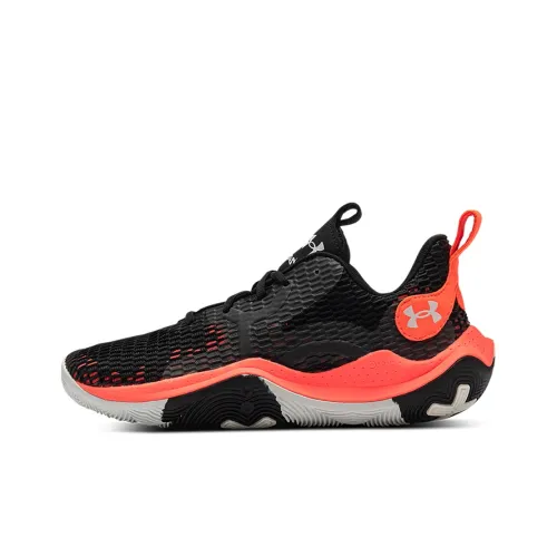 Under Armour Spawn 3 Винтажные баскетбольные кроссовки Low Топ Унисекс