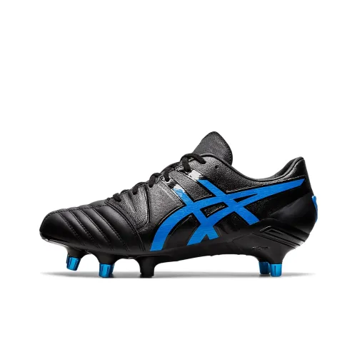 Asics Гель Lethal TIGHT FIVE 2,0 Устойчивый к истиранию Дышащие Футбольные бутсы Мужские Черные Синие