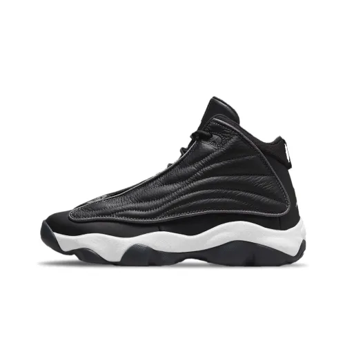 JORDAN Pro Strong Винтажные Баскетбольные Кроссовки Высокие Мужские