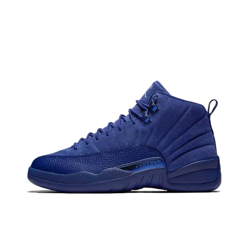 Jordan Air Jordan 12 Retro Deep Royal Blue High Top Vintage Баскетбольные Кроссовки Мужские Royal Blue