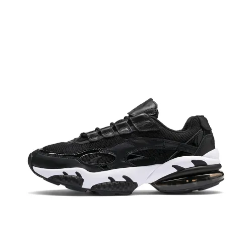 PUMA CELL Low Топ Кроссовки для тренировок Унисекс Черный Белый