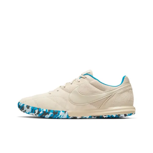 Nike Premier 2 IC IN Для помещений Амортизирующие футбольные бутсы Унисекс Бежевые