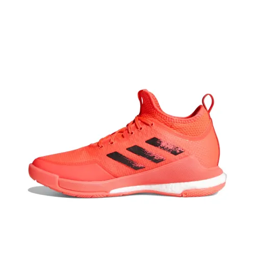 Adidas Crazyflight Mid противоскользящие амортизирующие низкие кроссовки для тренировок с верхом