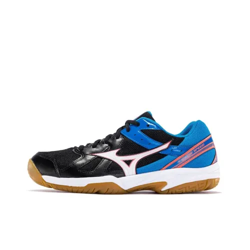 Mizuno Cyclong Speed Slip-Resistant Abrasion-Resistant Breathable Low-Top Training Shoes Unisex Black Blue Мицубо Cyclong Speed Противоскользящие Устойчивые к Износу Дышащие Низкие Кроссовки для Тренировок Унисекс Черный Синий