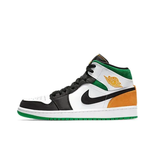 Jordan Air Jordan 1 Винтажные баскетбольные кроссовки MID Топ Мужской