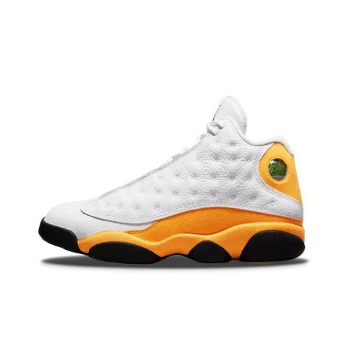 Jordan Air Jordan 13 Retro 'Del SOL' High Top Винтажные баскетбольные кроссовки Мужские Белый Желтый
