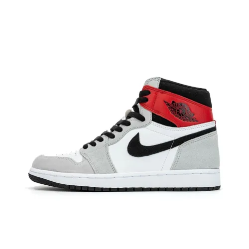 Jordan Air Jordan 1 High OG Дым GREY High Топ Винтажные баскетбольные кроссовки Мужской Дымчато-серый