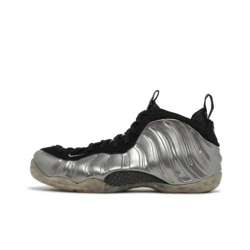 nike Foamposite One Pewter Металл Олово Спрей MID Топ Винтажные баскетбольные кроссовки Мужской Серый