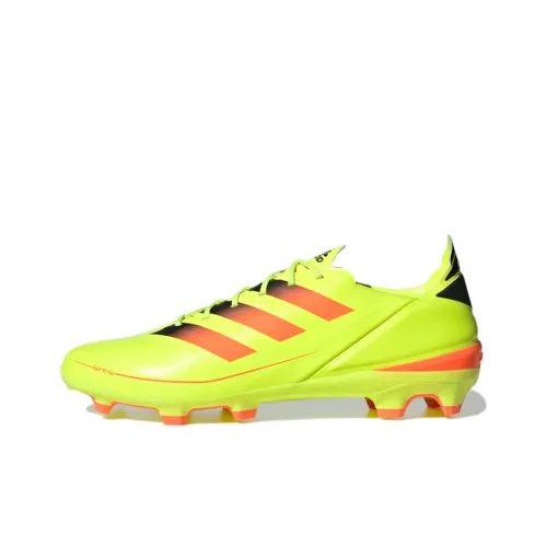 Adidas Gamemode FG Твердый грунт Природная трава Устойчивые к истиранию Футбольные бутсы Мужские Желто-оранжевые