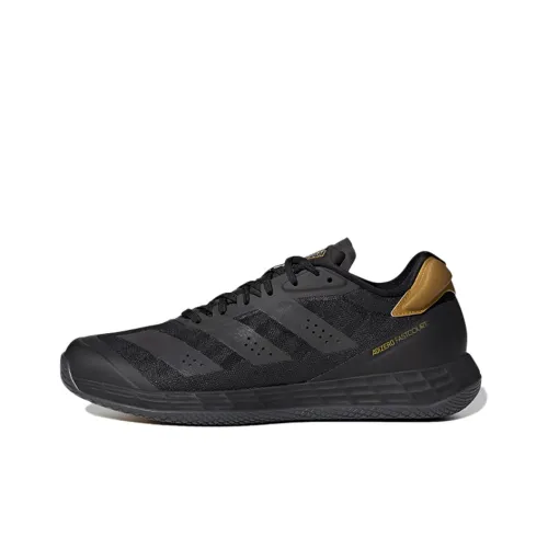 Adidas Adizero Fastcourt Slip-Resistant Abrasion-Resistant Низкий Топ Бадминтон Обувь Мужская Черная