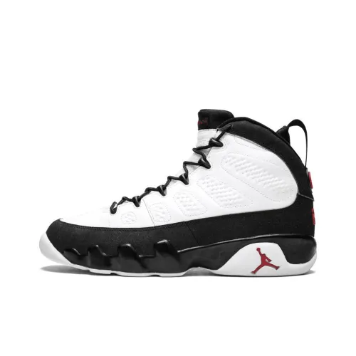 Jordan Air Jordan 9 Retro Белый Черный CDP Высокий Топ Винтажные Баскетбольные Кроссовки Мужские Белый Черный
