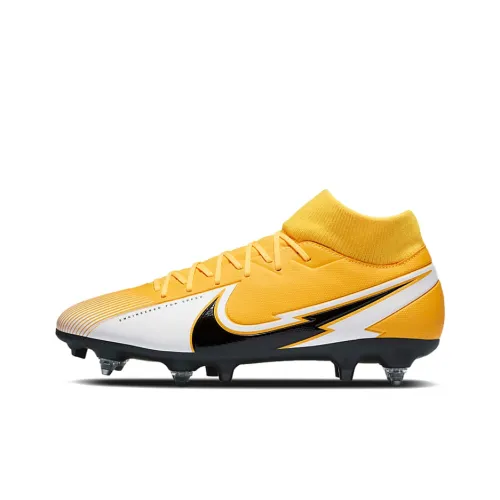 Nike Mercurial Superfly 7 SG Мягкая трава Мягкая трава Природные луга Амортизация Противоскользящие Футбольные бутсы