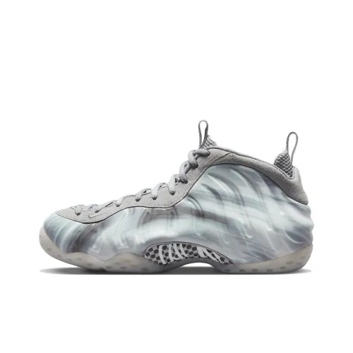 Nike Foamposite One 'Dream A World' Low Топ Винтажные баскетбольные кроссовки Мужской Серый