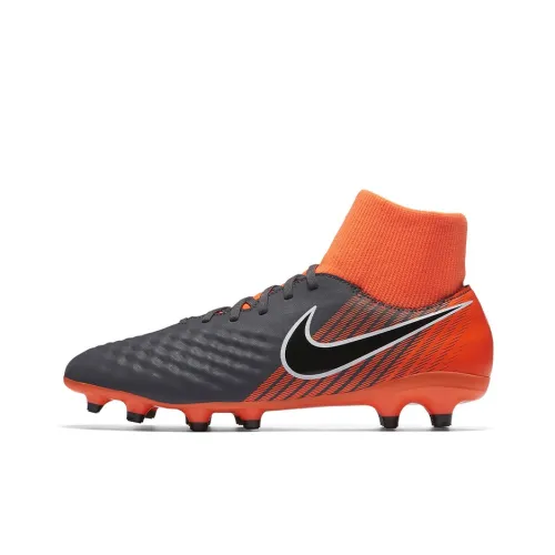 Nike Magista Obra 2 FG Твердый Грунт Амортизаторы Ударопрочные Противоскользящие Устойчивые к Износу Футбольные Бутсы