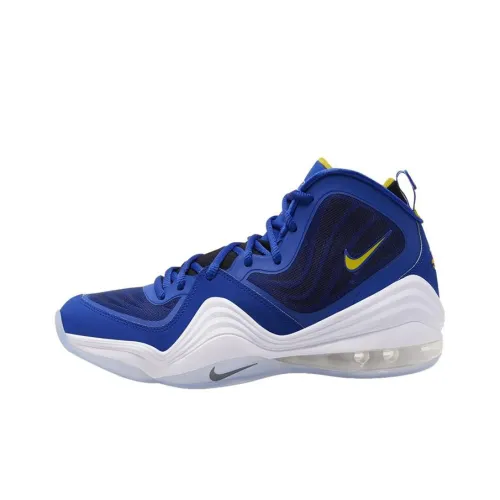 Nike Penny Синий Chips Hardaway Non Нижняя юбка Легкий High Топ Винтажные баскетбольные кроссовки Мужской Синий