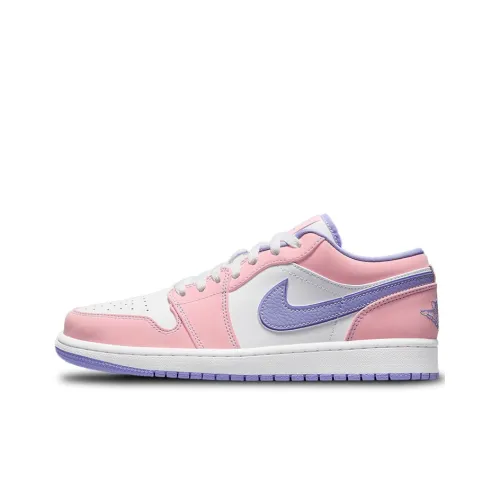 Jordan Air Jordan 1 Low SE 'Arctic Punch' Low Top Винтажные баскетбольные кроссовки Мужские Розовые Белые Фиолетовые