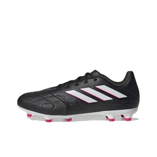 Adidas COPA PURE.3 FG Твердый Ground Легкий Износостойкий и Противоскользящий Футбольные бутсы Унисекс Черный Белый Красный