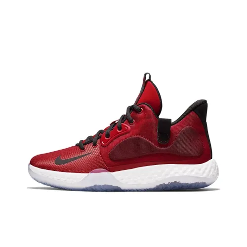 nike Trey 5 Цвет KD VII Цвет KD EP Амортизация и Устойчивость к Износу Покрытие Низкий Топ Винтажные баскетбольные кроссовки Унисекс Красный Белый