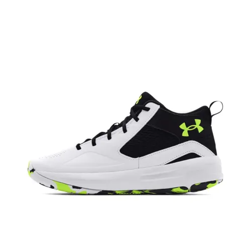 Under Armour Lockdown 5 Винтажные баскетбольные кроссовки MID Топ Мужской