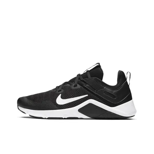 Nike Legend Essential Амортизирующие шоки Противоскользящие и устойчивые к истиранию Низкий топ Кроссовки для тренировок Женские Черный белый