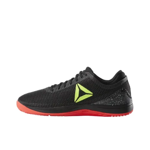 Reebok Nano 8,0 R Crossfit Low Топ Кроссовки для тренировок Унисекс Черный Желтый Красный