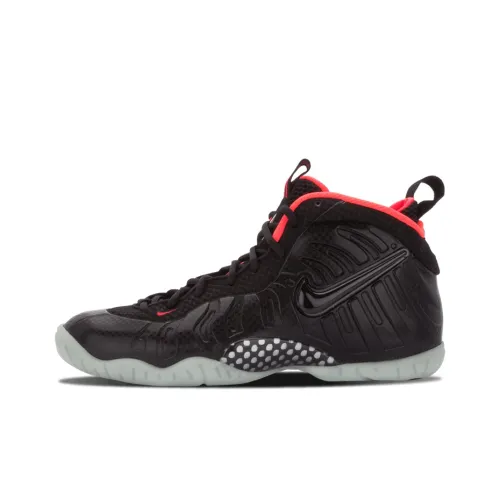 Детская баскетбольная обувь Nike Foamposite Pro, модель Mid, топ, школьный возраст