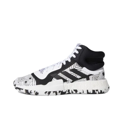 Adidas Marquee Boost Винтажные баскетбольные кроссовки High Топ Мужской