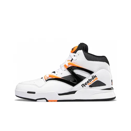 REEBOK Pump Omni Zone 2 High Топ Винтажные баскетбольные кроссовки Мужской Белый черный
