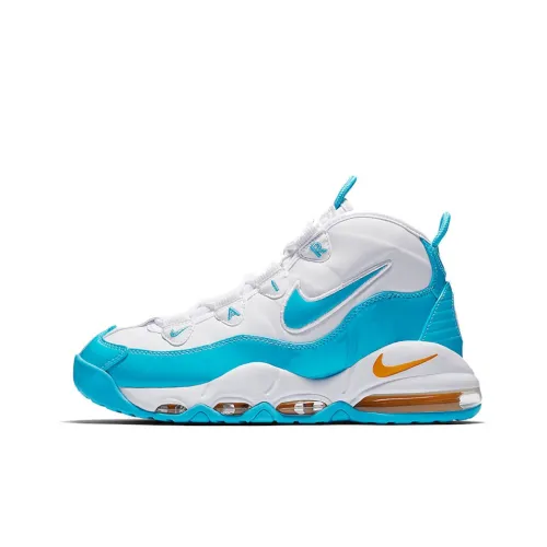 Nike Air Max Uptempo 95 Синий Fury High Топ Винтажные баскетбольные кроссовки Мужской Сине-белый