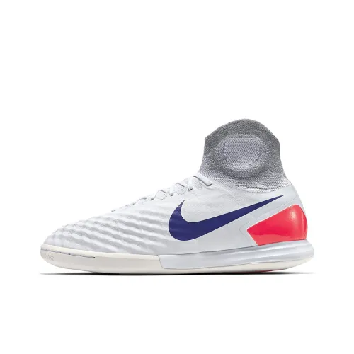 Nike IC IN Амортизаторы Shock противоскользящие устойчивые к истиранию футбольные бутсы мужские белые