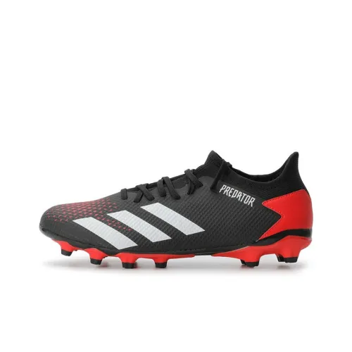 Adidas Predator 20,3 MG MULTI Ground Shock Absorbers Slip-Resistant Abrasion-Resistant Футбольные бутсы Мужские Черные Красные