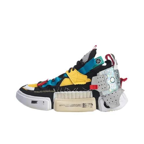 LINING Essence 2 SAMPLE FOR BALE Non Slip Легкий MID Топ Винтажные баскетбольные кроссовки Женские Черный