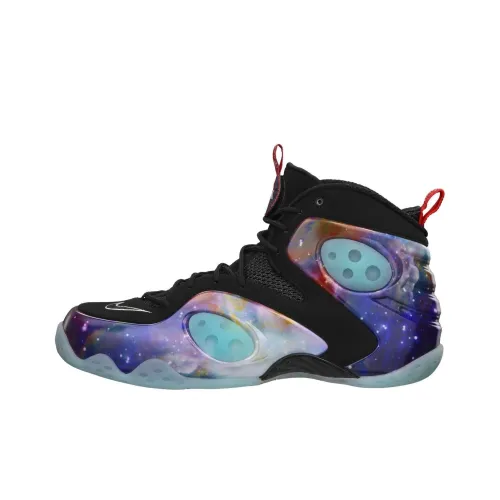 Nike Zoom Rookie MID Топ Винтажные Баскетбольные Кроссовки Мужские Черные Фиолетовые