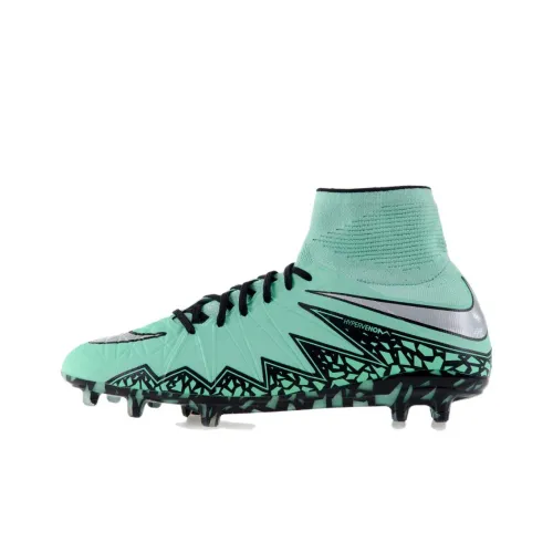 Nike Phantom Venom FG Твердый грунт Противоскользящие Устойчивые к истиранию Футбольные бутсы Мужские Зеленые