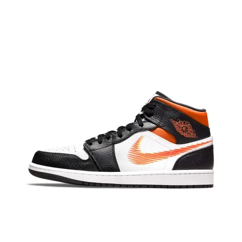 JORDAN Air Jordan 1 Винтажные баскетбольные кроссовки MID Топ Мужской