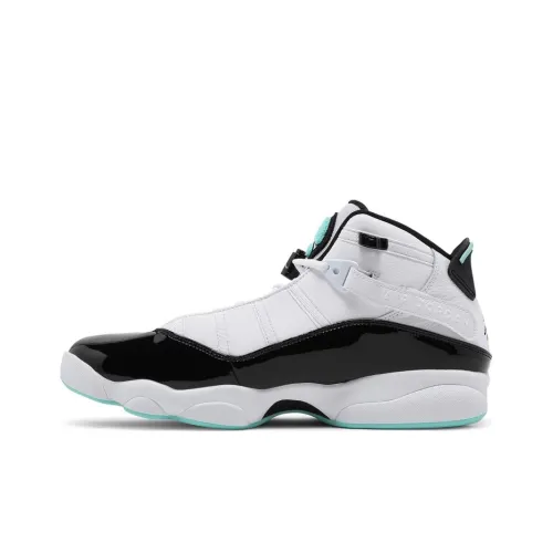 JORDAN Air Jordan 6 Кольца Винтажные баскетбольные кроссовки MID Топ Унисекс