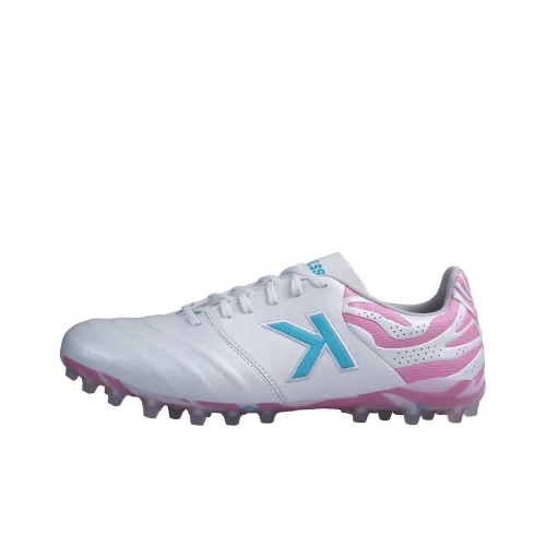 TLSS x KELME Yi series MG MULTI Ground Искусственный Шипы Противоскользящие Устойчивые к Износу Футбольные бутсы Унисекс Белый Розовый