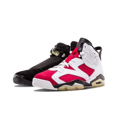 Джордан Countdown Pack 6 17 Амортизаторы Slip-resistant High Top Винтажные баскетбольные кроссовки Мужской Рубиновый Красный