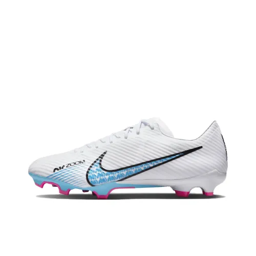 Nike Zoom Vapor 15 Academy MG MULTI Ground FG Твердый грунт Футбольные бутсы Унисекс Белый Синий