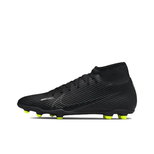 Nike Mercurial Superfly 9 MG MULTI Ground Искусственный шипы Футбольные бутсы Мужской Черный