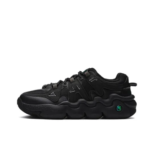 FILA Panini Винтажные баскетбольные кроссовки Low Топ Мужской