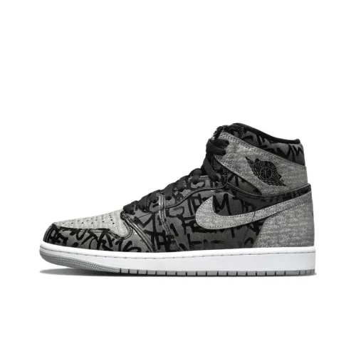 Jordan Air Jordan 1 Винтажные баскетбольные кроссовки High Top Унисекс