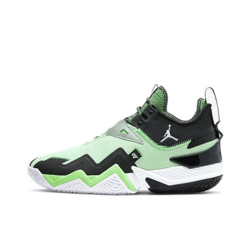 JORDAN One Take 1 Винтажные баскетбольные кроссовки MID Топ Мужской