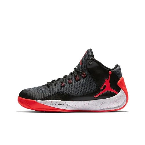 Джордан Rising Винтажные Баскетбольные Кроссовки MID Топ Мужской