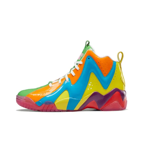 Reebok Kamikaze Volcano Collection 2 Конфетный Land High Top Винтажные баскетбольные кроссовки Мужской Multicolor