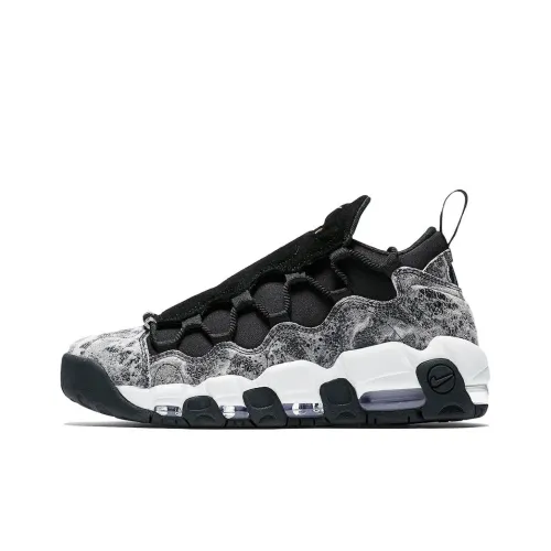 Nike Air More Money LX Slip-resistant MID Топ Винтажные баскетбольные кроссовки Женские Черный