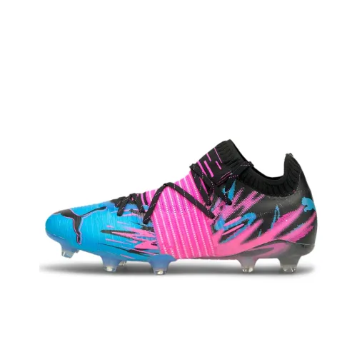 NEYMAR JR. X PUMA AG Искусственная трава FG Твердый грунт Природная трава Футбольные бутсы Мужской Синий Розовый