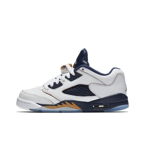 Jordan Air Джордан 5 Ретро Low Dunk From Выше Low Топ Винтажные баскетбольные кроссовки Женские Морской синий